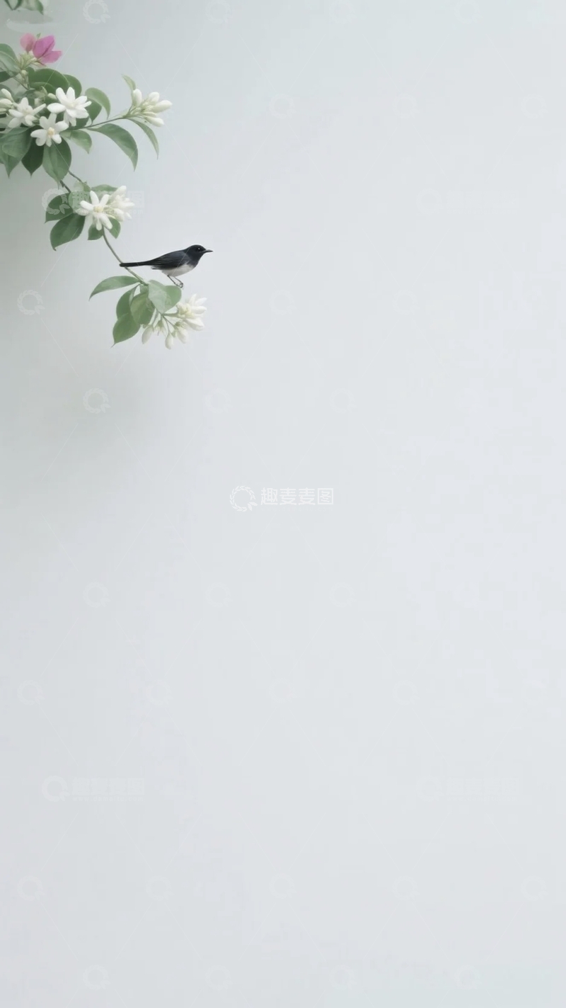 高清大图下载【趣麦麦图】墙角的小黄花2