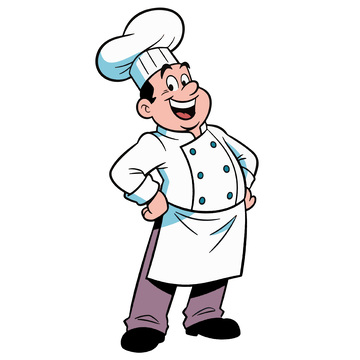 厨师卡通人物