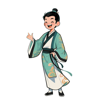 古风年轻男生