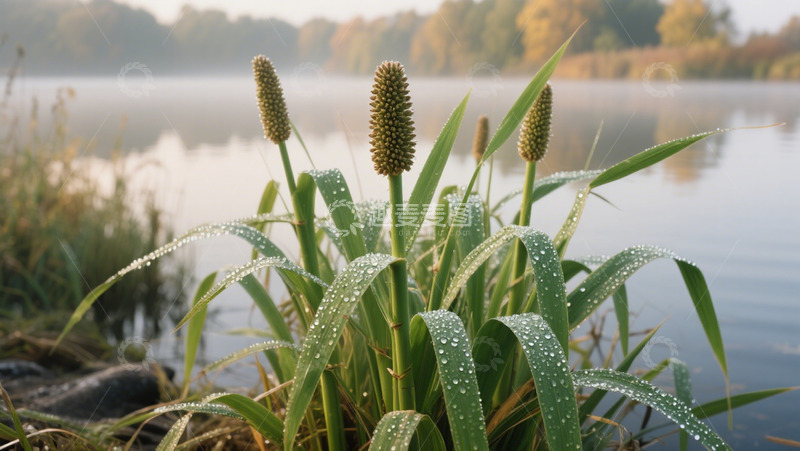 高清大图下载【趣麦麦图】水边水生植物实拍摄影