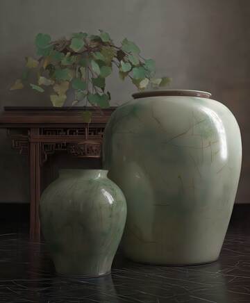 瓷器  精巧  端庄 