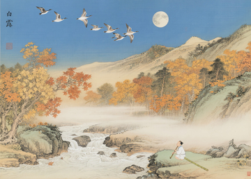 中国传统节日复古风国风绘画 (8)