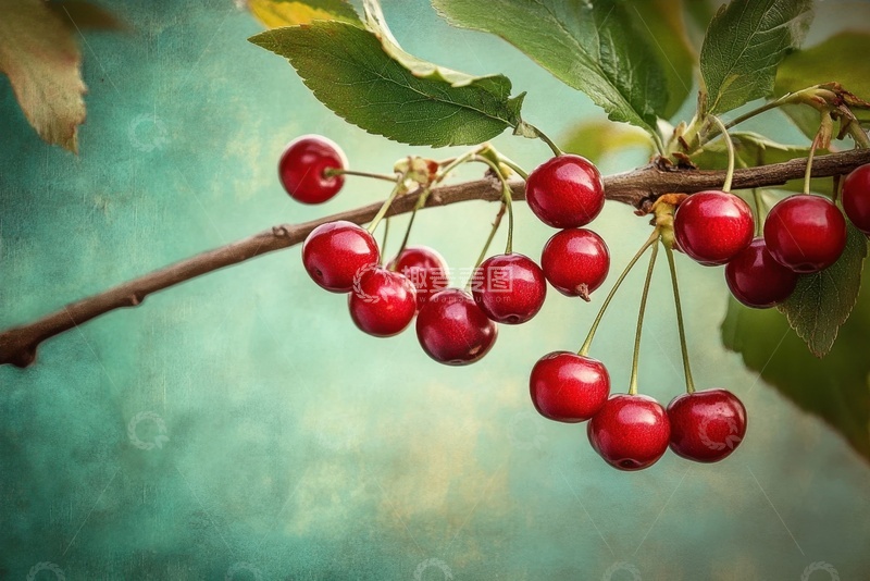 高清大图下载【趣麦麦图】红色的樱桃水果