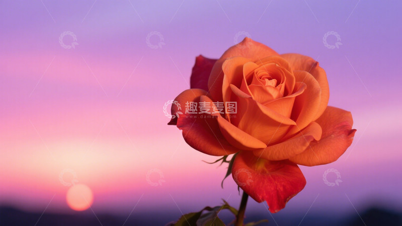 高清大图下载【趣麦麦图】玫瑰花摄影海报