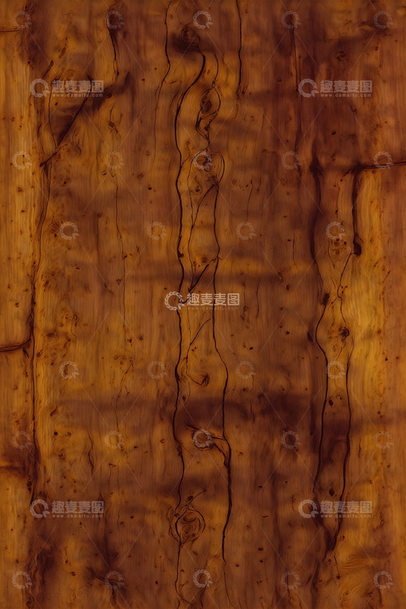 高清大图下载【趣麦麦图】深棕色木纹木头木板图案