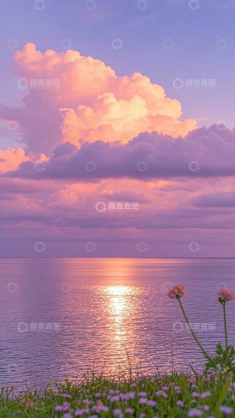 高清大图下载【趣麦麦图】梦幻至美背景底图