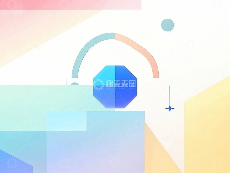 高清大图下载【趣麦麦图】PPT简约底纹