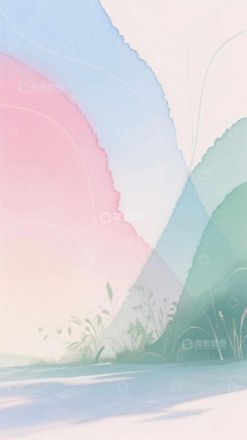 高清大图下载【趣麦麦图】简约图案背景2