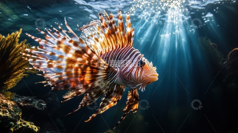 高清大图下载【趣麦麦图】海洋里的蝴蝶鱼