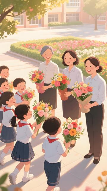 教师节海报-设计