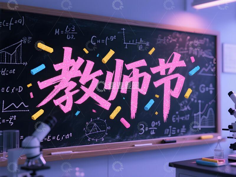 高清大图下载【趣麦麦图】教师节海报-设计