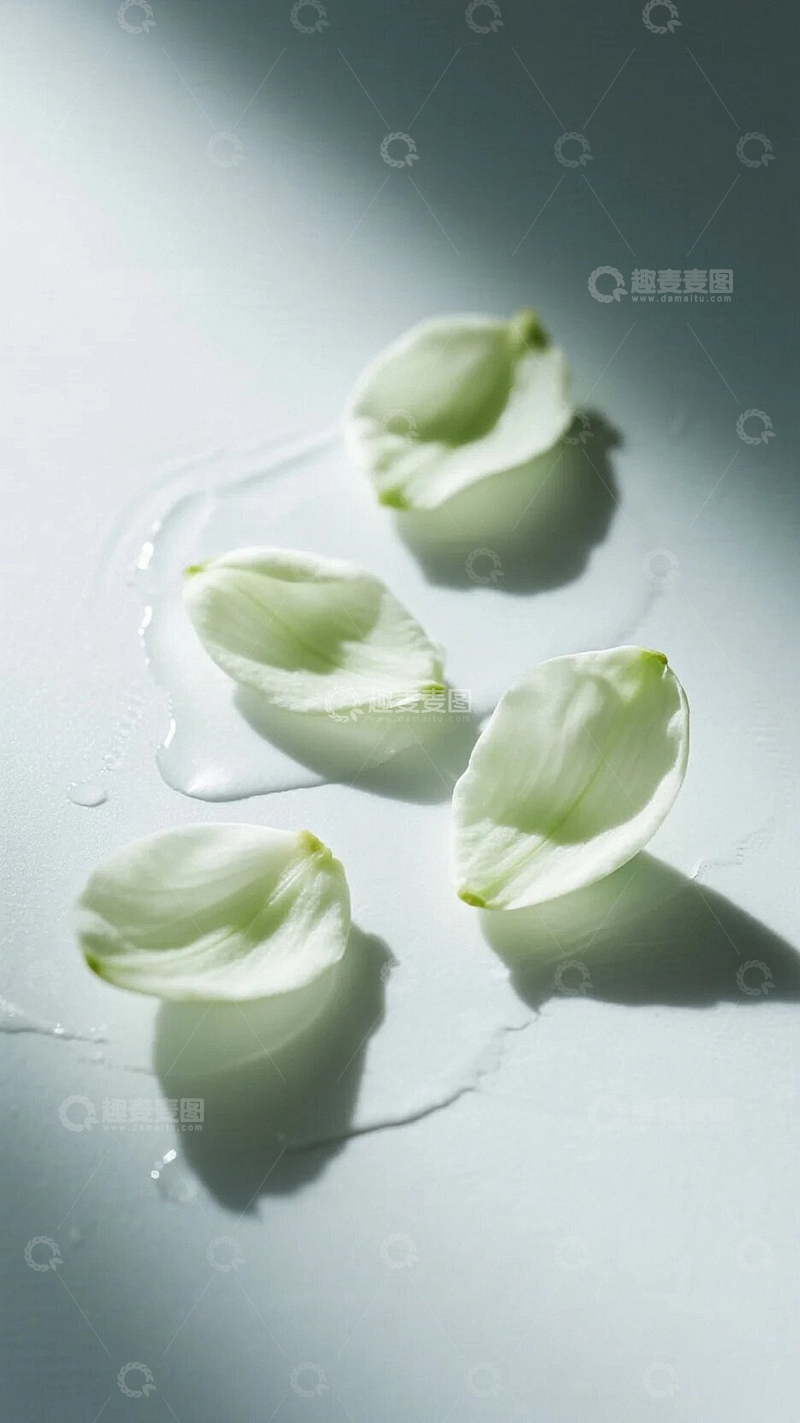 高清大图下载【趣麦麦图】美丽花瓣背景底图4