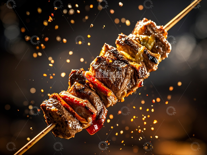 高清大图下载【趣麦麦图】烧烤AI摄影图