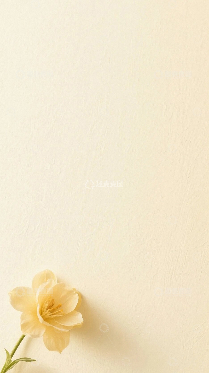 高清大图下载【趣麦麦图】黄色花朵壁纸背景底纹1