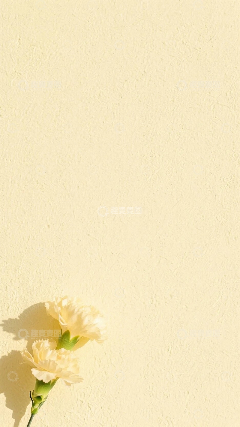 高清大图下载【趣麦麦图】黄色花朵壁纸背景底纹2