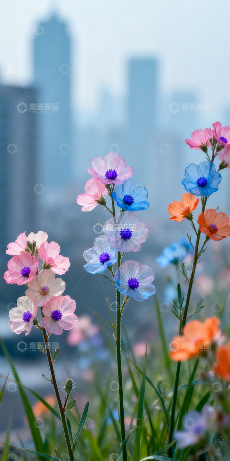 高清大图下载【趣麦麦图】-好看的多彩小花