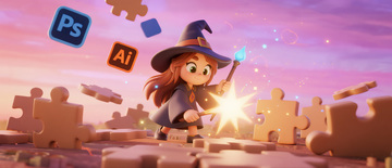 设计魔法世界的小女巫