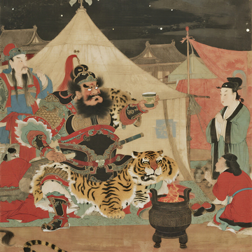 三国之古风饮酒图