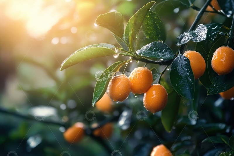 高清大图下载【趣麦麦图】橙子树橙子园摄影