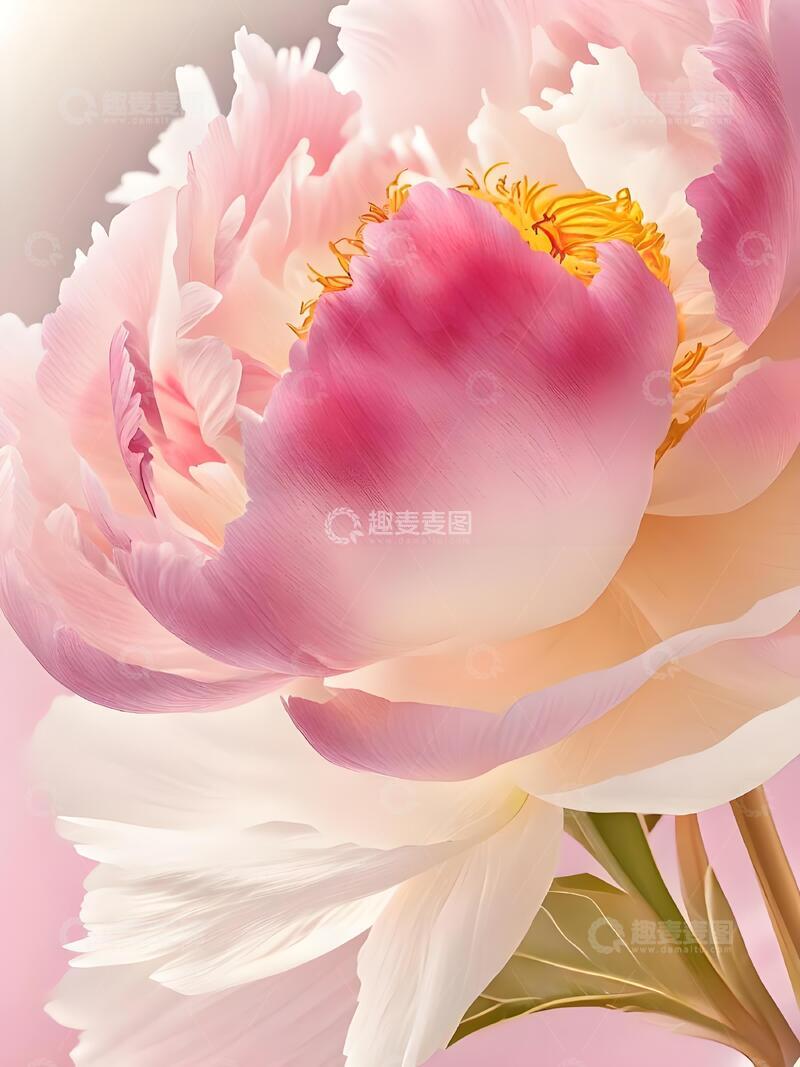 高清大图下载【趣麦麦图】富贵牡丹壁纸5