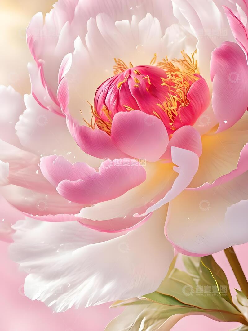 高清大图下载【趣麦麦图】富贵牡丹壁纸2