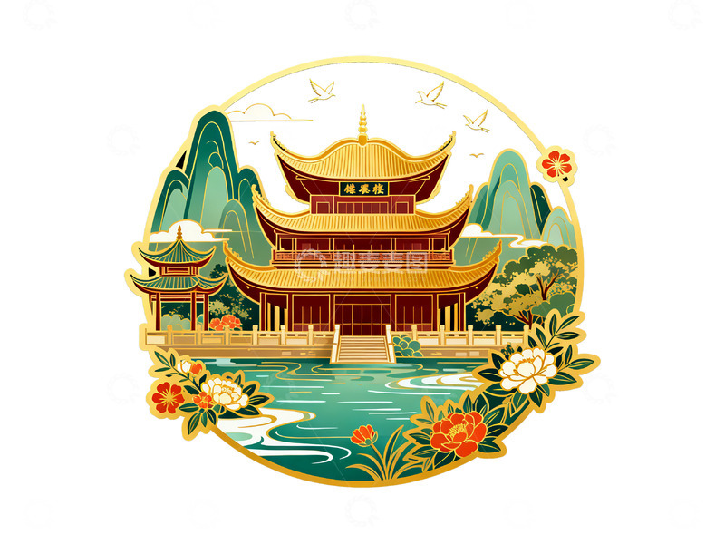 高清大图下载【趣麦麦图】-国风风景插图10