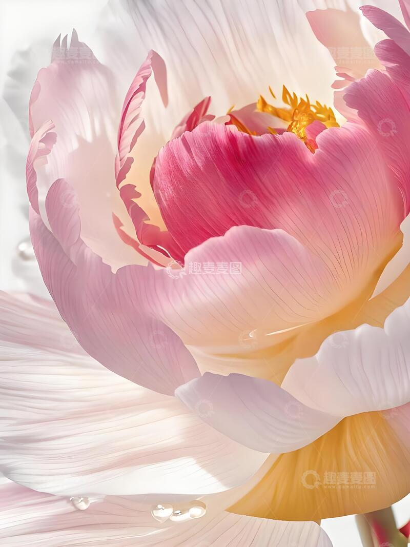 高清大图下载【趣麦麦图】富贵牡丹壁纸3