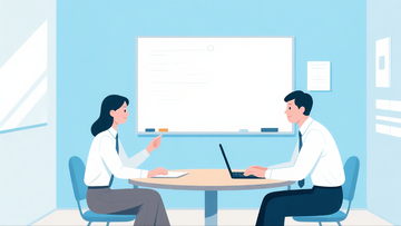 工作会议扁平插画2