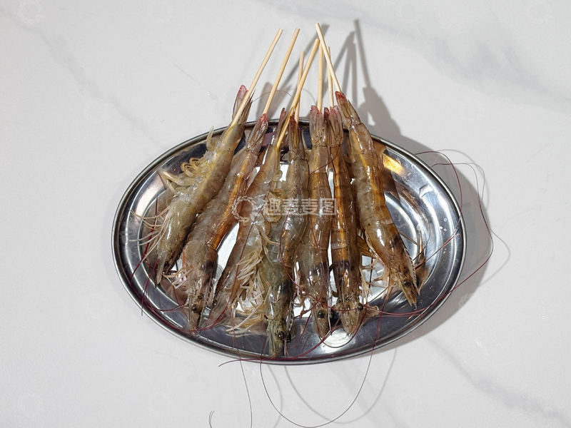 高清大图下载【趣麦麦图】鲜香串烧大虾