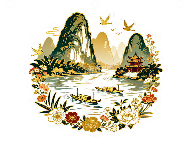 国潮矢量插图13