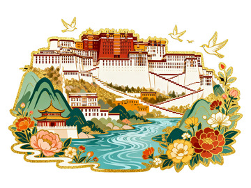 国潮矢量插图32