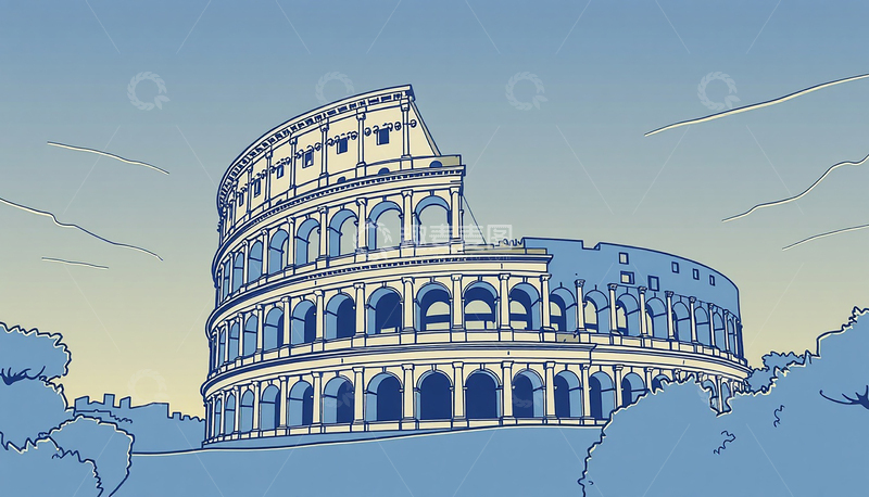 高清大图下载【趣麦麦图】古罗马斗兽场3