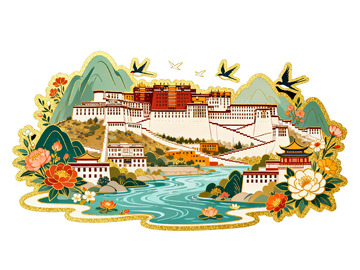 国潮矢量插图34