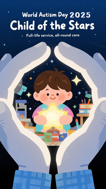世界自闭症日守护星儿