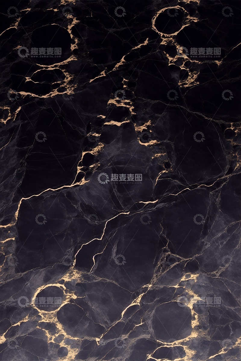 高清大图下载【趣麦麦图】黑金花大理石表面肌理石材大板