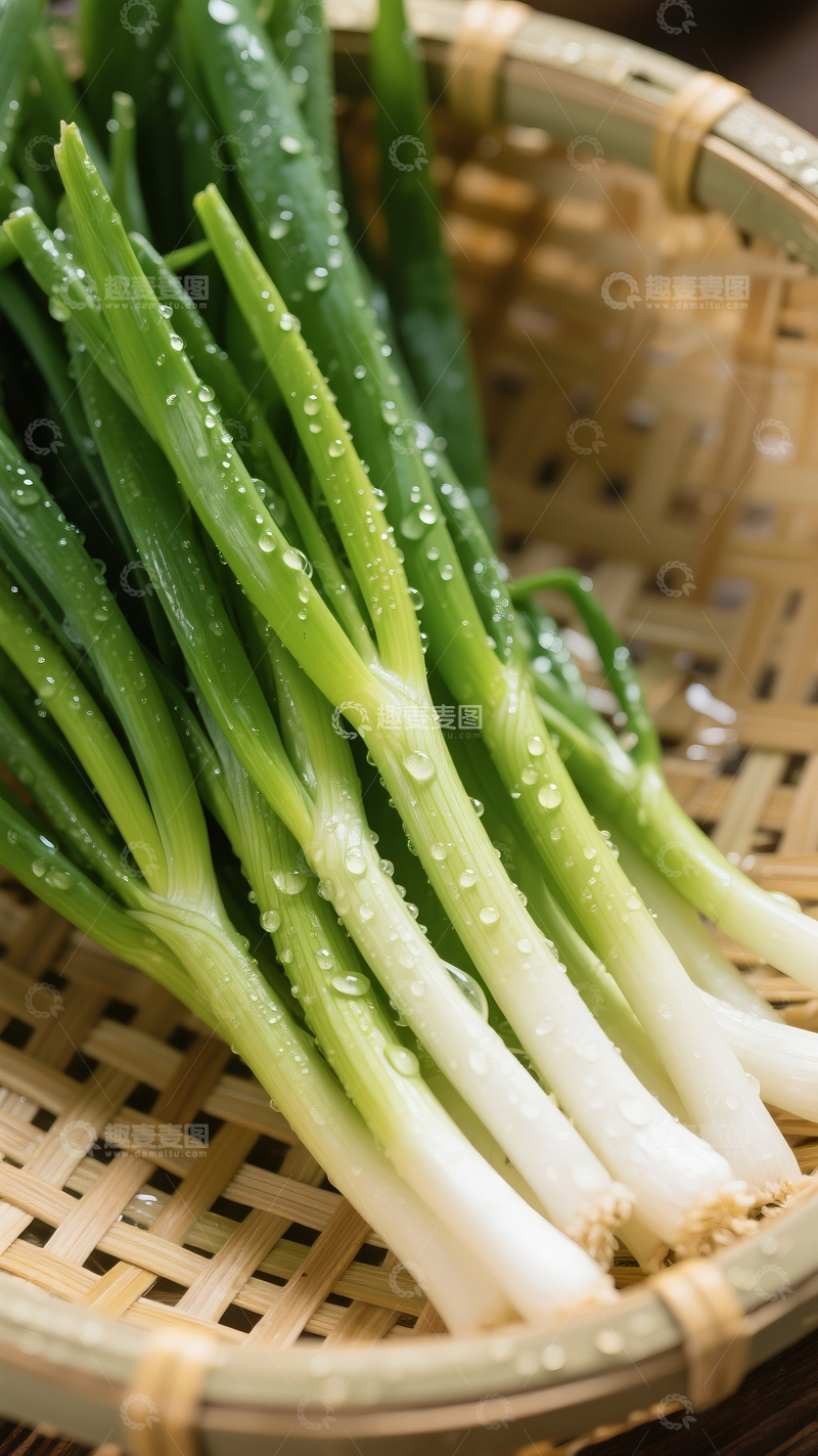 源文件下载【趣麦麦图】新鲜韭菜摄影3
