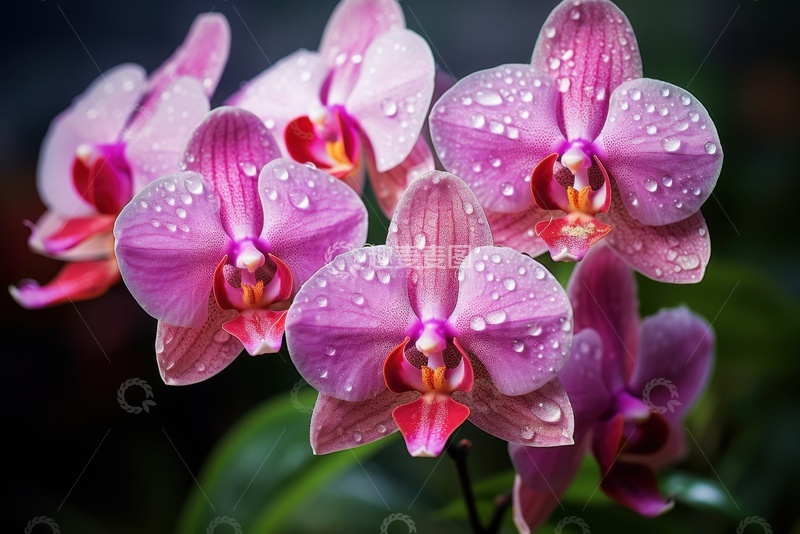 高清大图下载【趣麦麦图】蝴蝶兰花卉植物