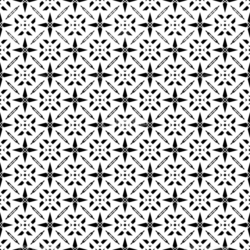 源文件下载【趣麦麦图】复古几何花纹无缝花型