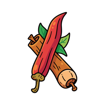 食物香料辣椒桂皮