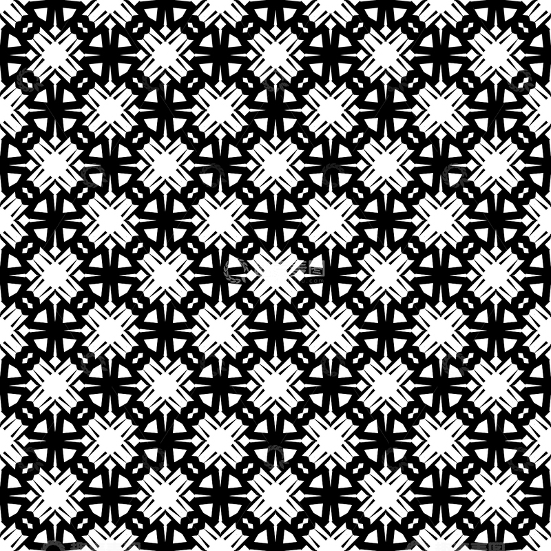 源文件下载【趣麦麦图】复古几何花纹无缝图案46