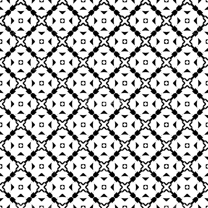 源文件下载【趣麦麦图】复古几何花纹无缝图案19