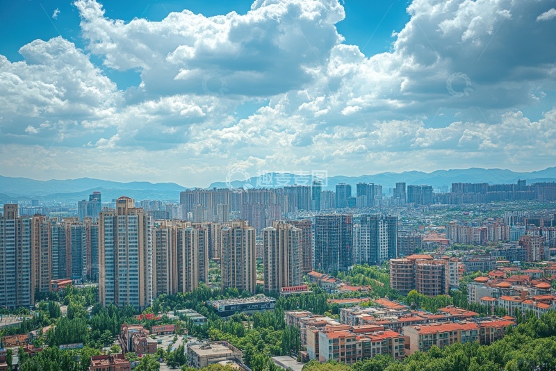 高清大图下载【趣麦麦图】大城市高楼建筑风景