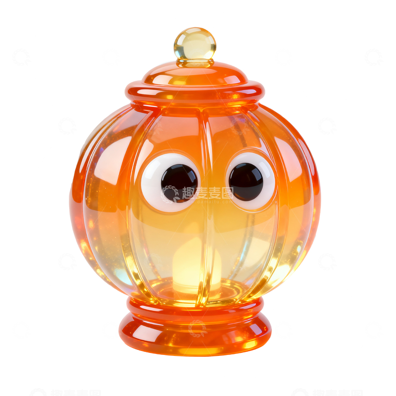 源文件下载【趣麦麦图】3d果冻灯笼1