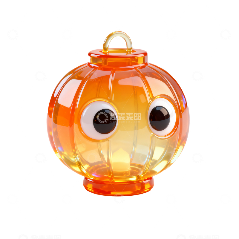 源文件下载【趣麦麦图】3d果冻灯笼3