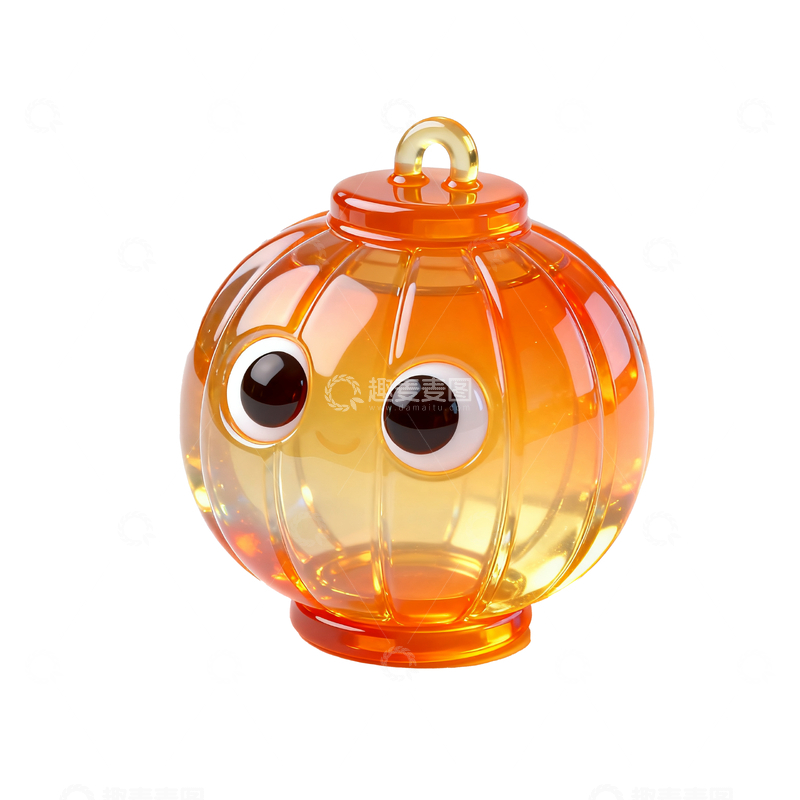 源文件下载【趣麦麦图】3d果冻灯笼2