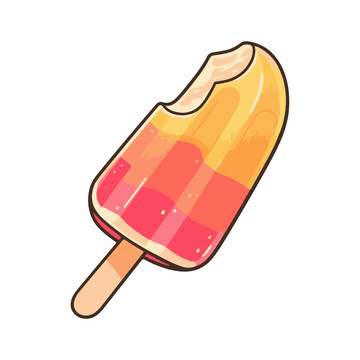 一根水果冰棍