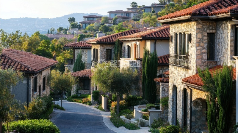 高清大图下载【趣麦麦图】古朴的村寨建筑