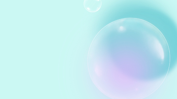 蓝底气泡海报背景