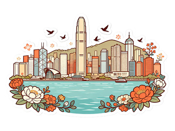 城市建筑插画17