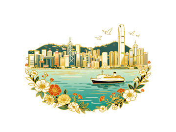 城市建筑插画22